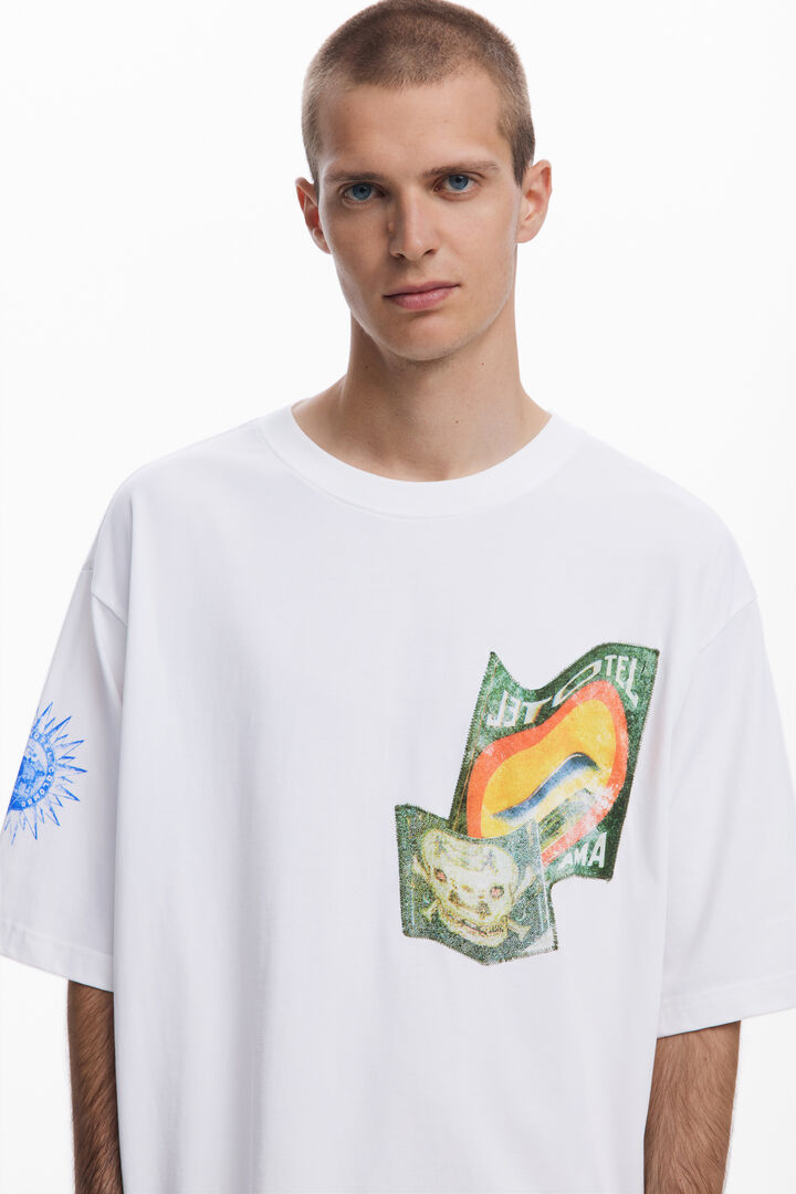 Arty print T-shirt | Desigual