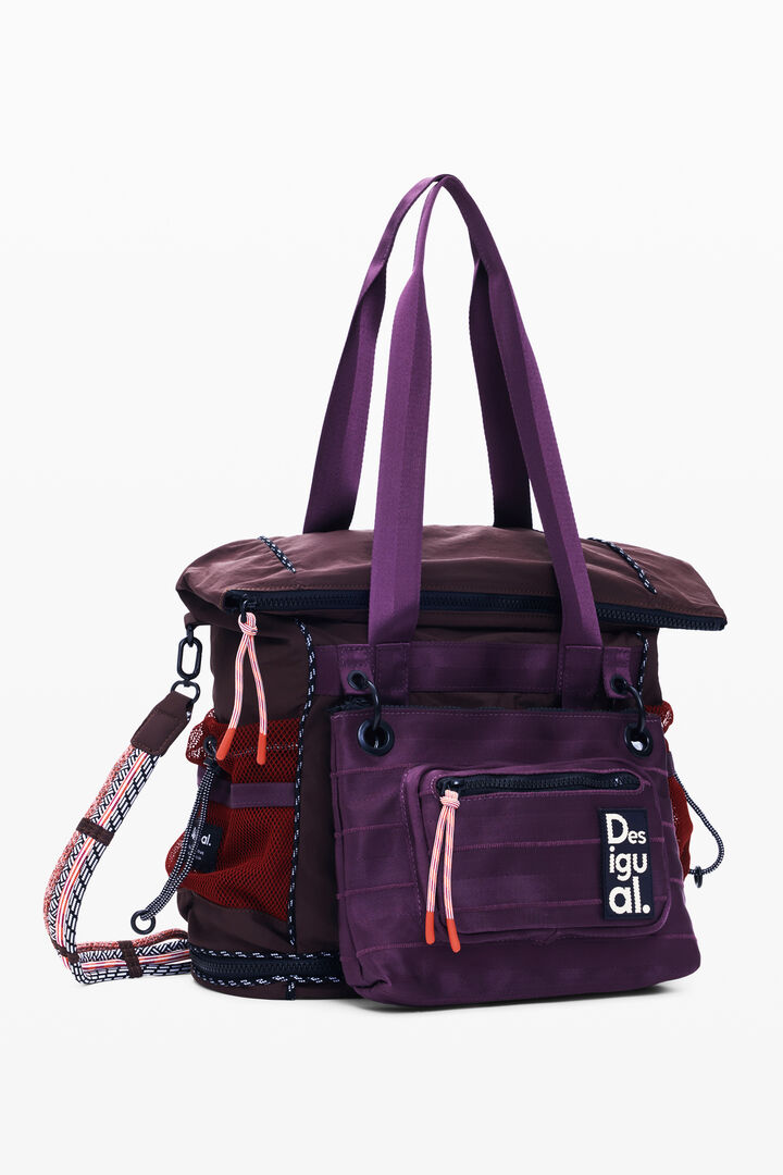 MOCHILA VOYAGER MULTIPOSICI&Oacute;N GRANDE | Desigual