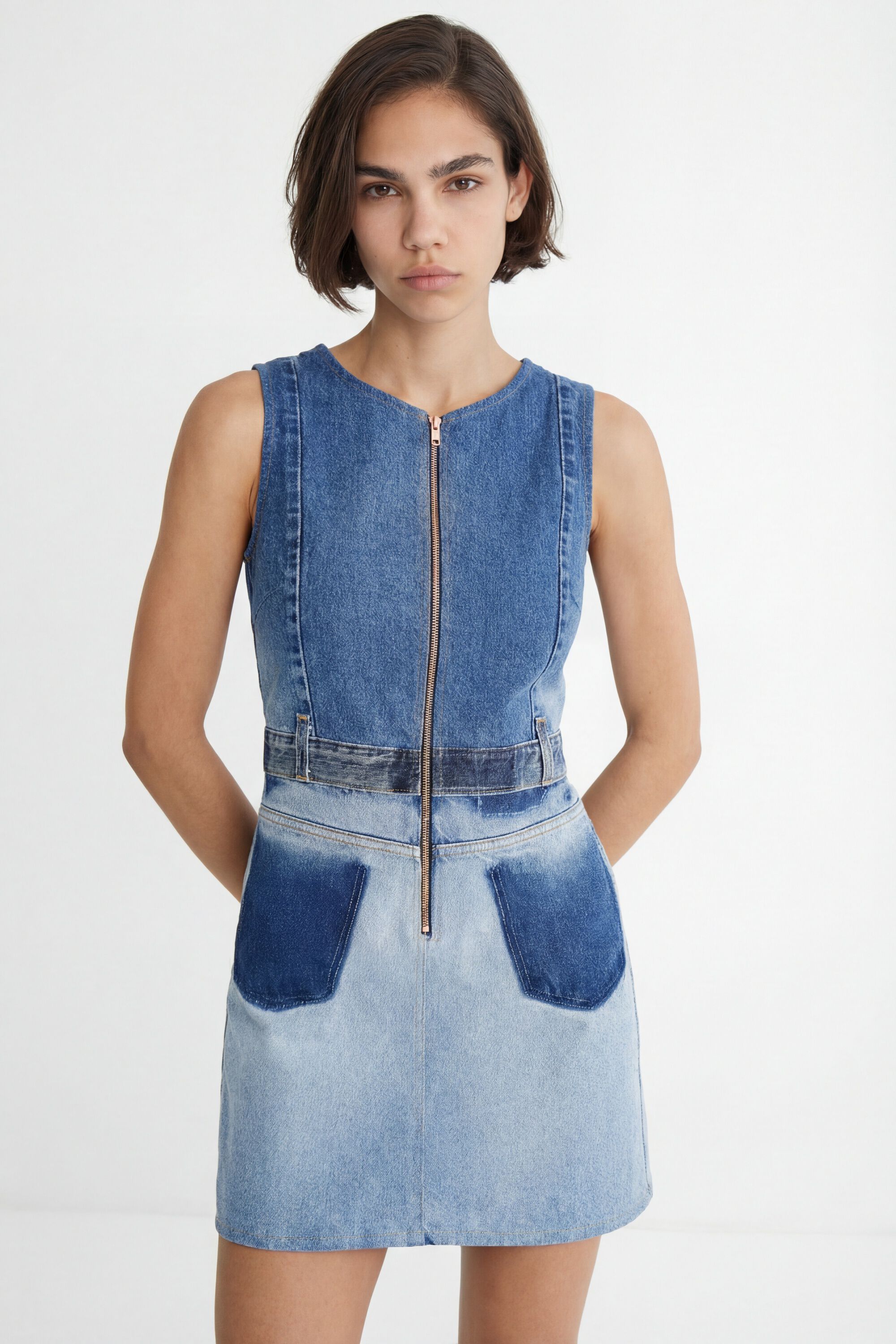 Pichi denim upcycling - BLUE - L