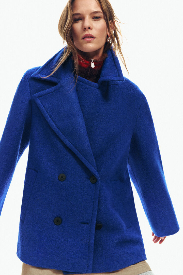 Cappotto corto in spugna