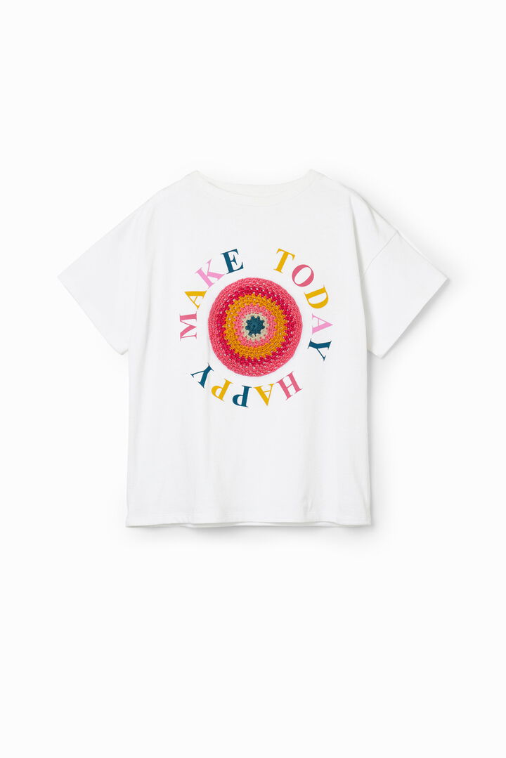 Crochet message T-shirt