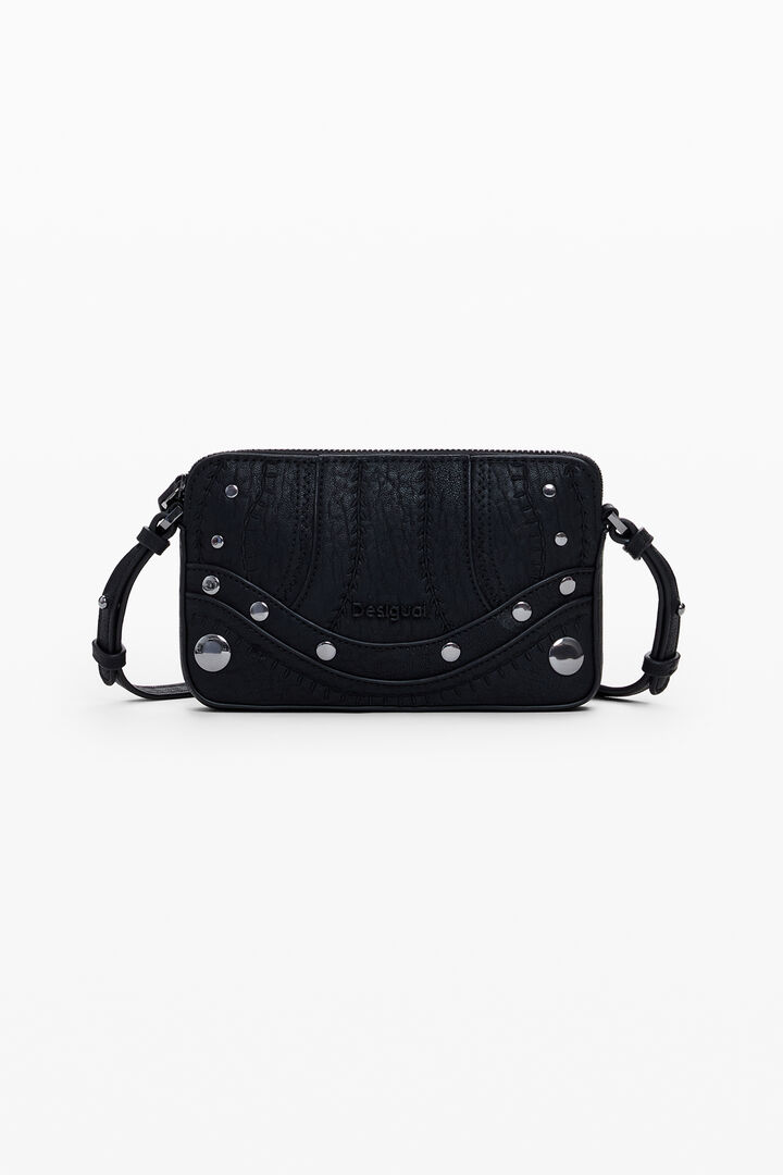 Medium embroidered convertible wallet