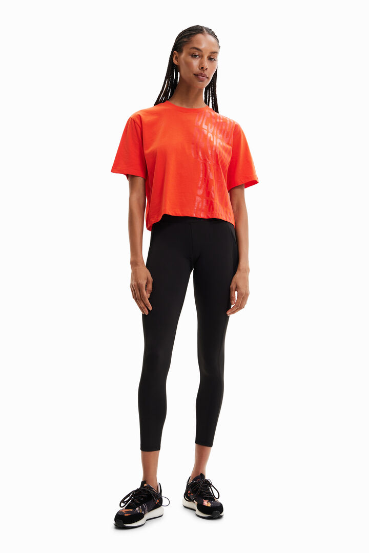 Cropped sport T-shirt | Desigual