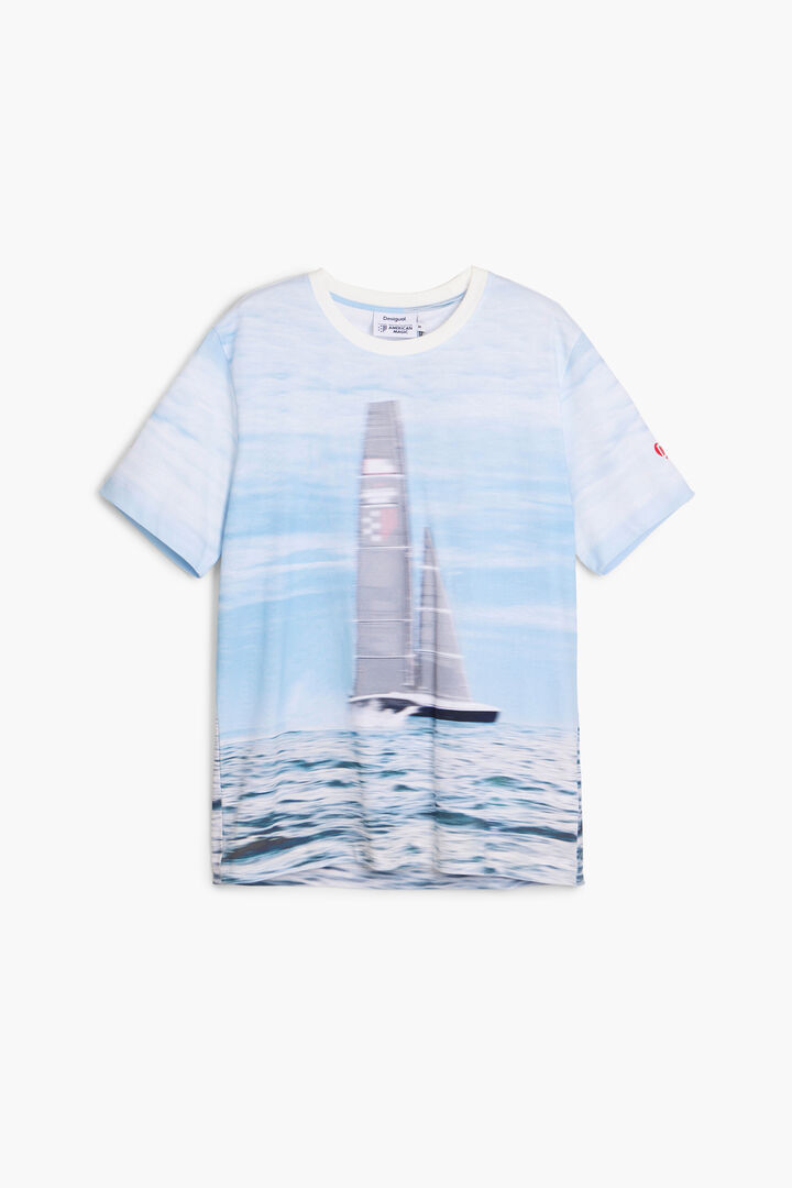 Camiseta velero American Magic