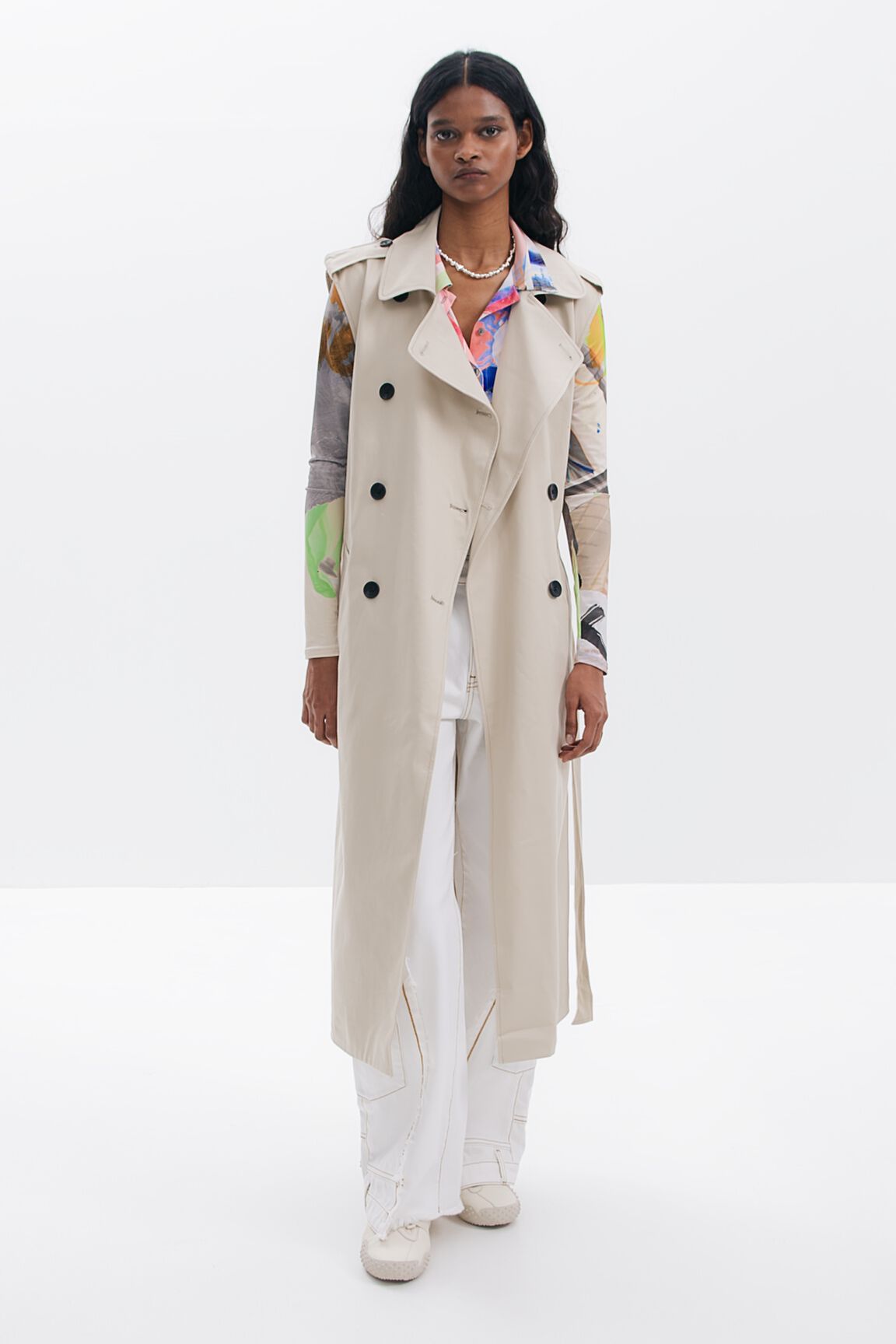 最終値下げ Nigel Cabourn WOMAN TRENCH COAT - メルカリ