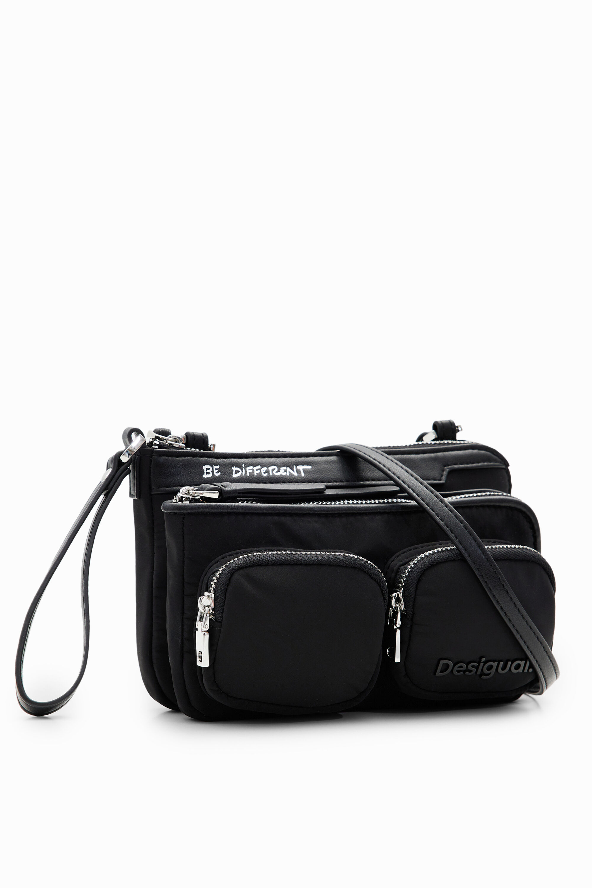 Desigual Nylon pockets mini bag