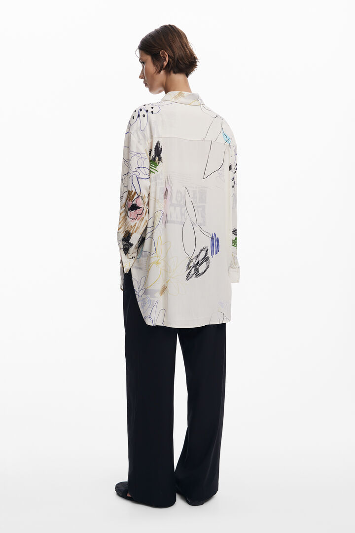 Camisa fluida collage | Desigual