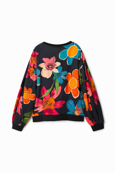 Floral oversize sweatshirt | Desigual