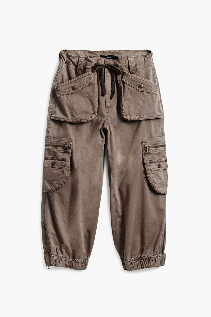 Cargo capri pants | Desigual