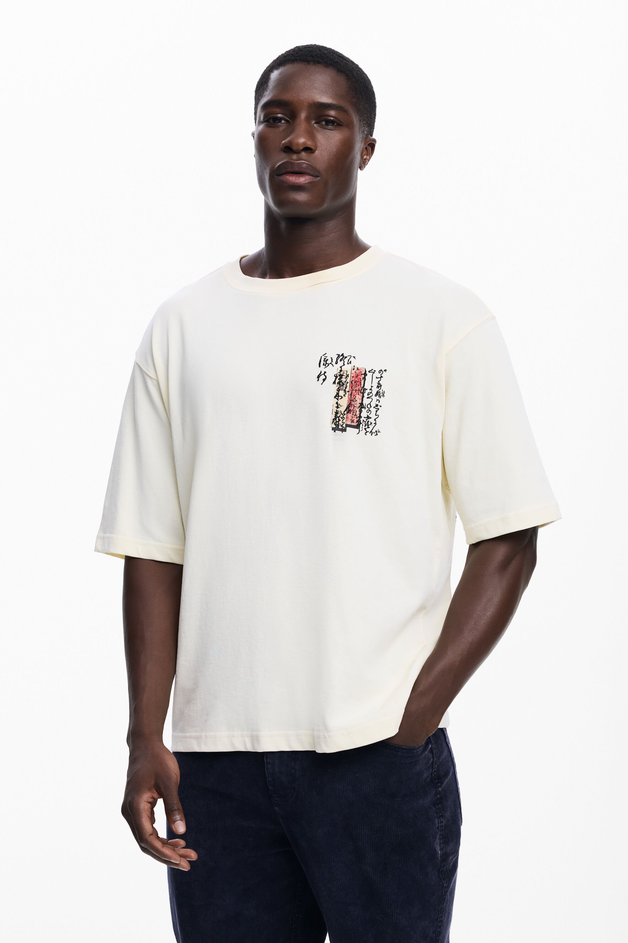 Desigual Karpershirt - WHITE
