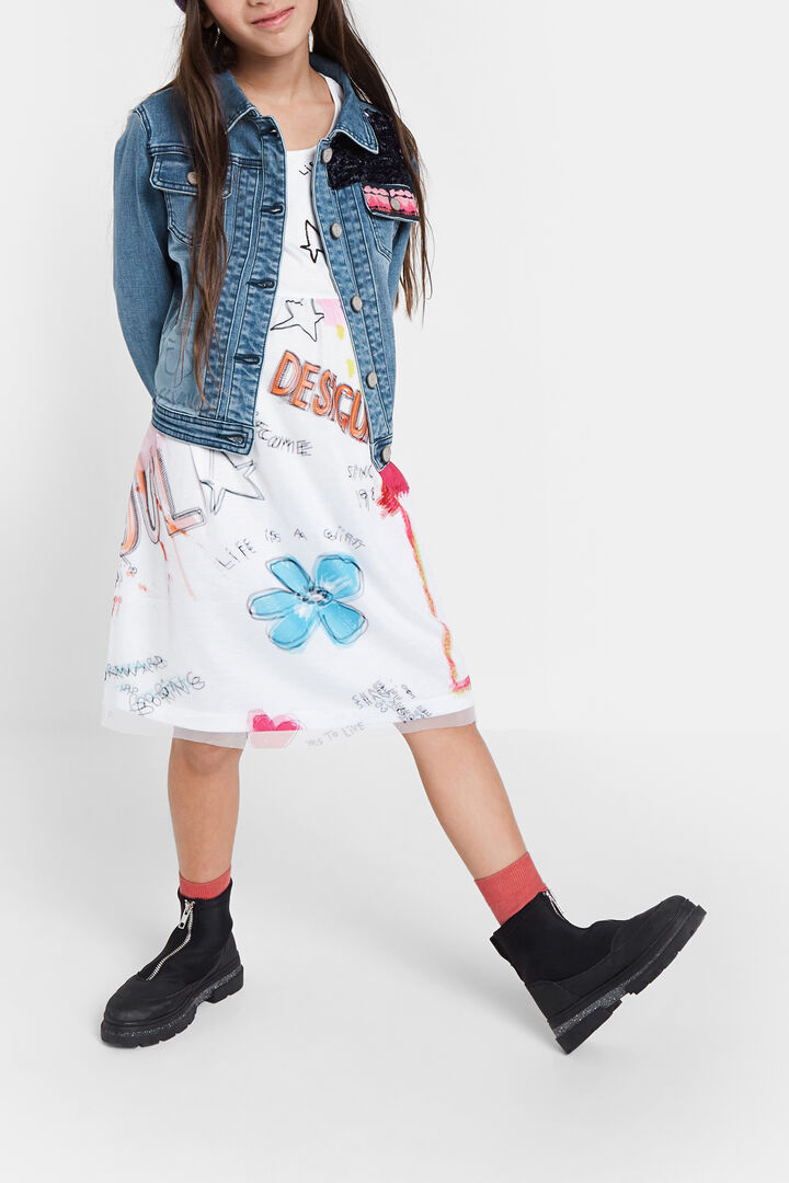 Denim jacket embellishments | Desigual