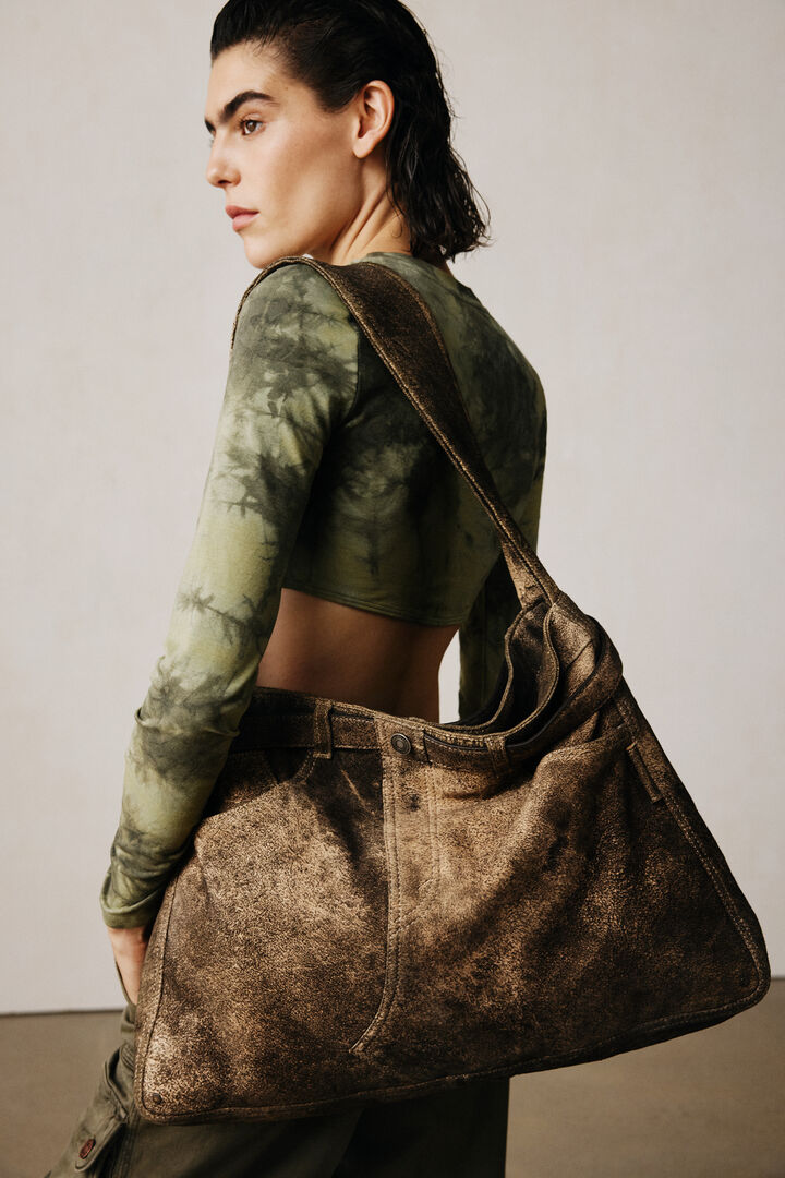 Grand sac en cuir studio | Desigual