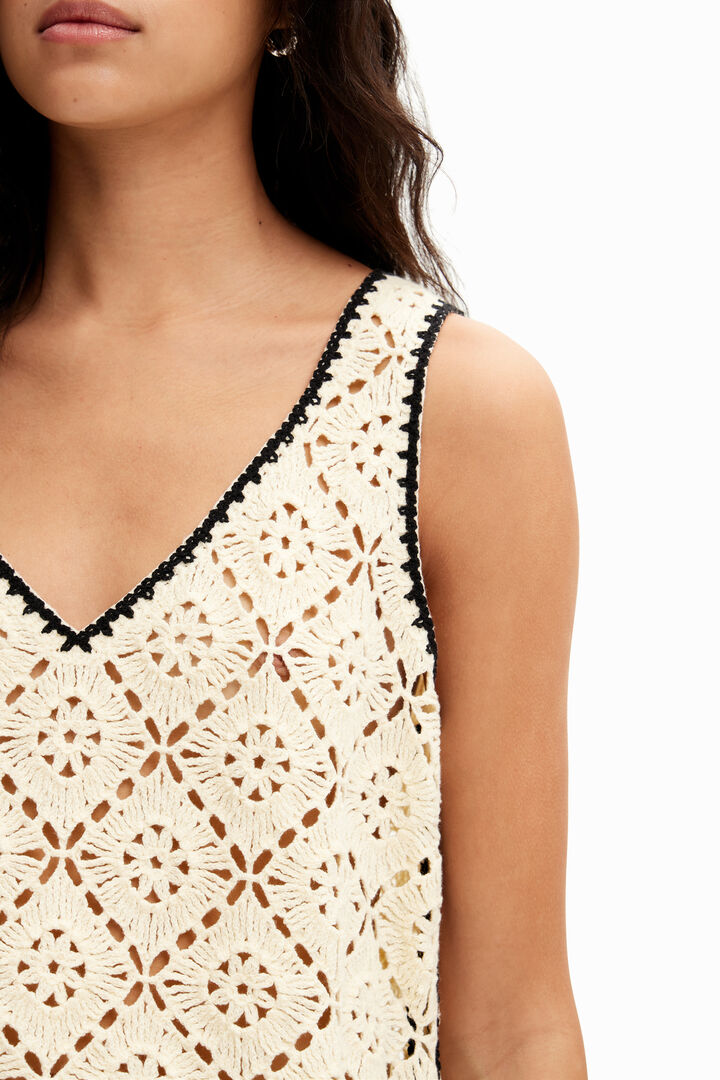 Crochet vest top | Desigual
