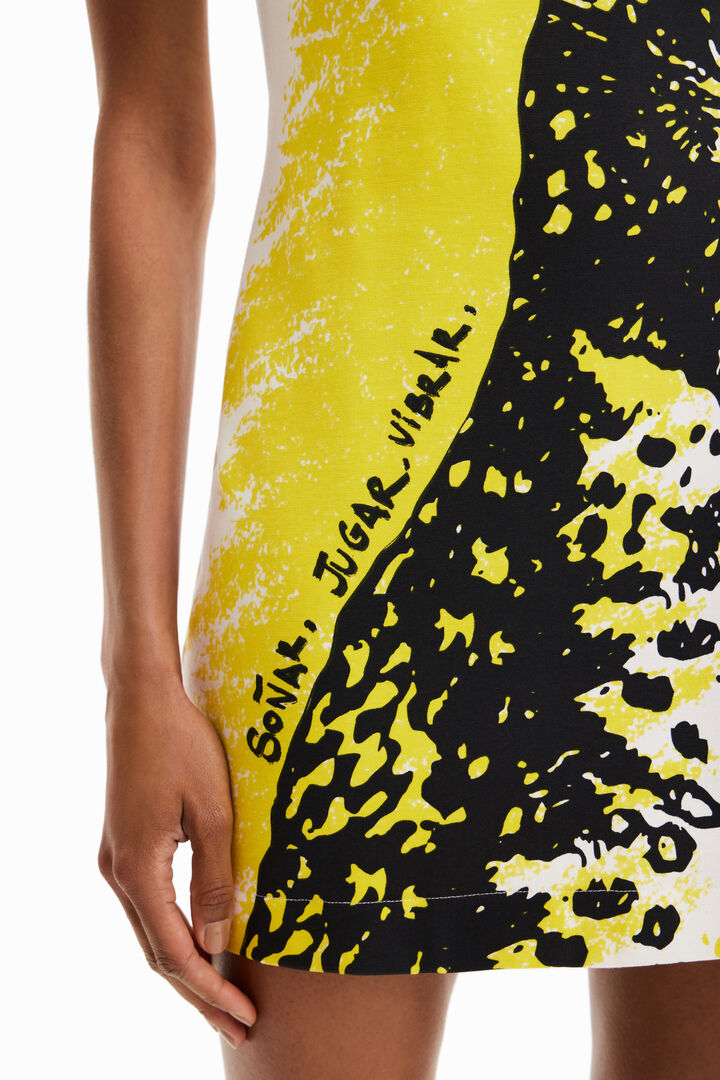 Vestido corto felino | Desigual