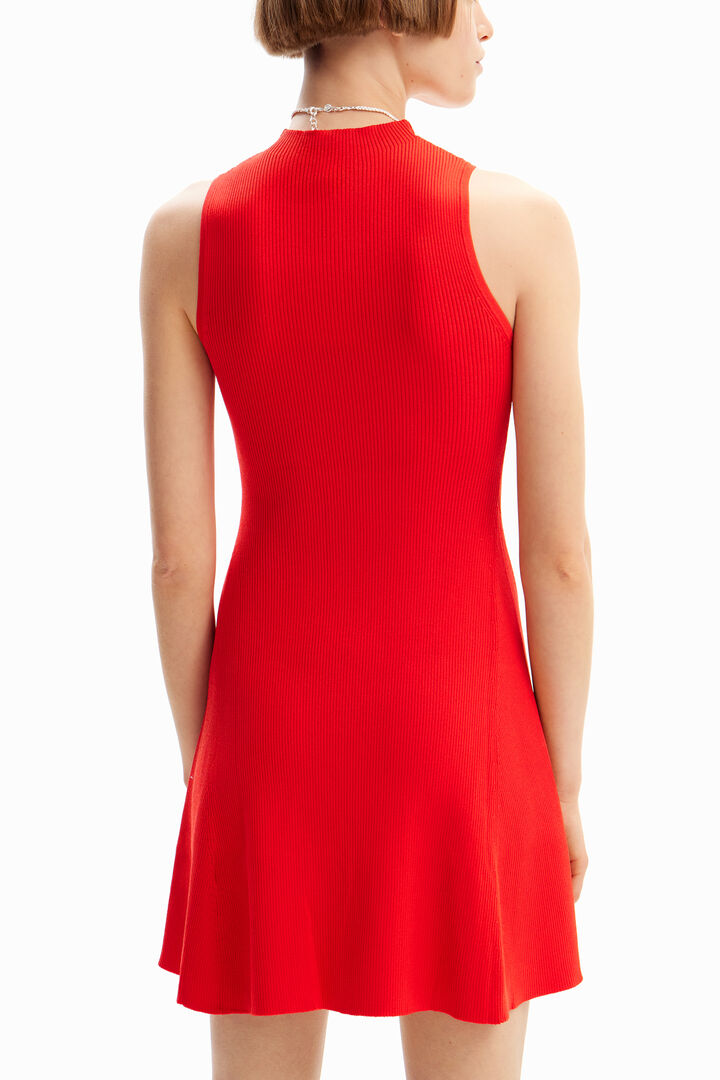Short ribbed skater dress | Desigual