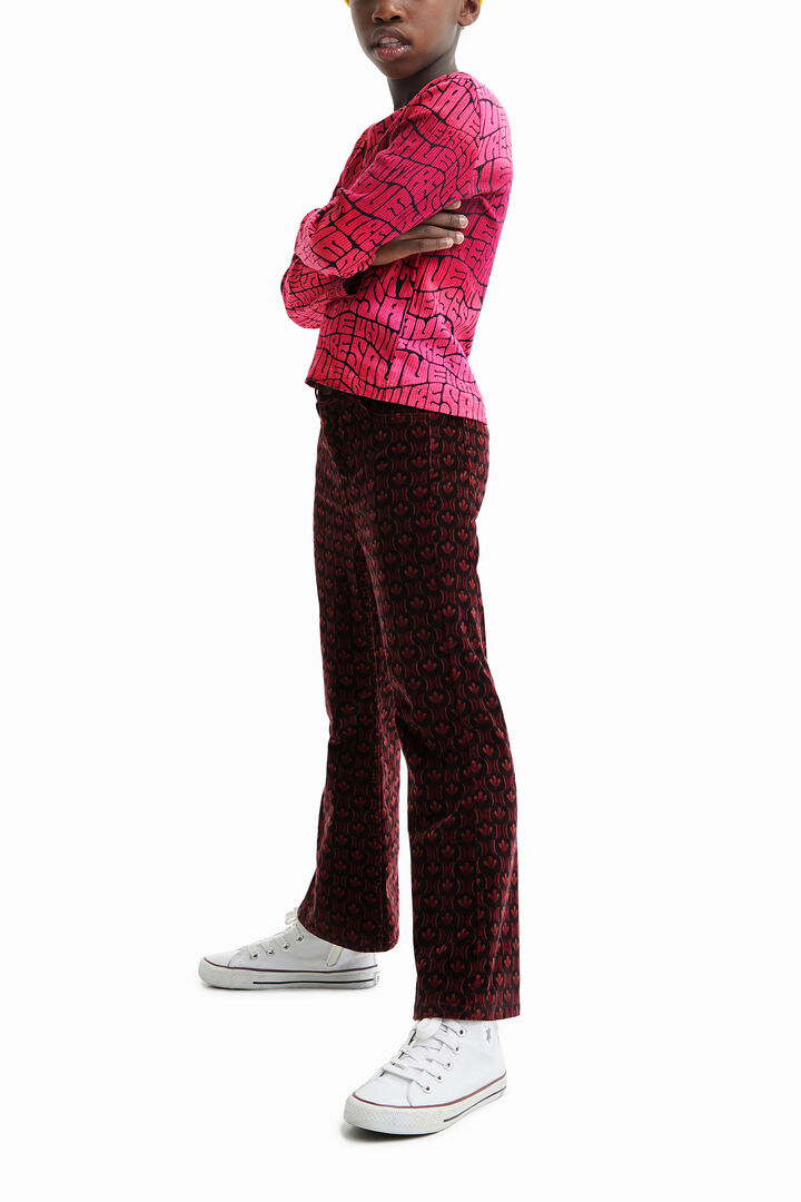 Pantalón pana retro | Desigual