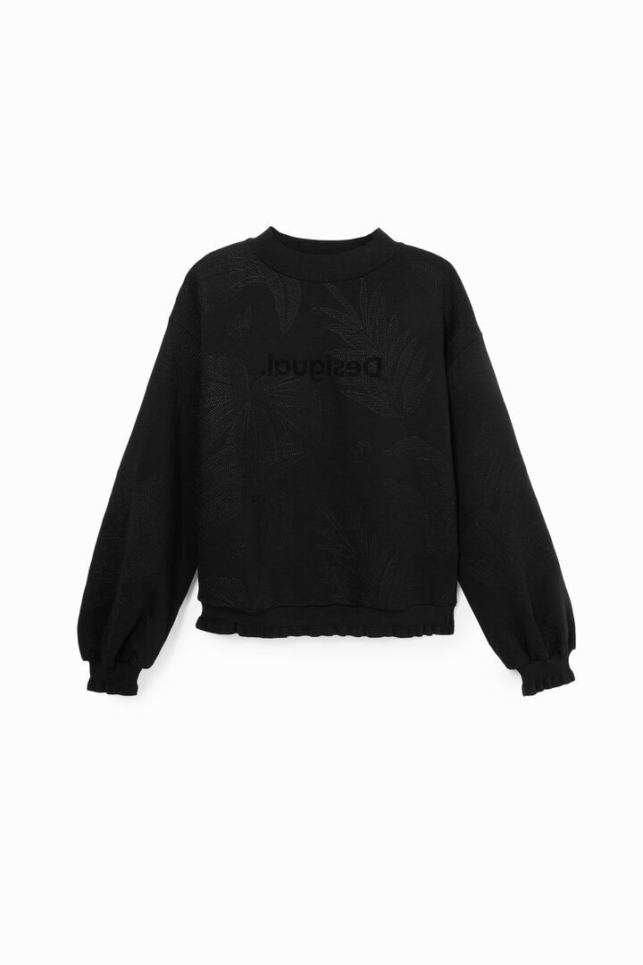 Sweatshirt de felpa bordados | Desigual
