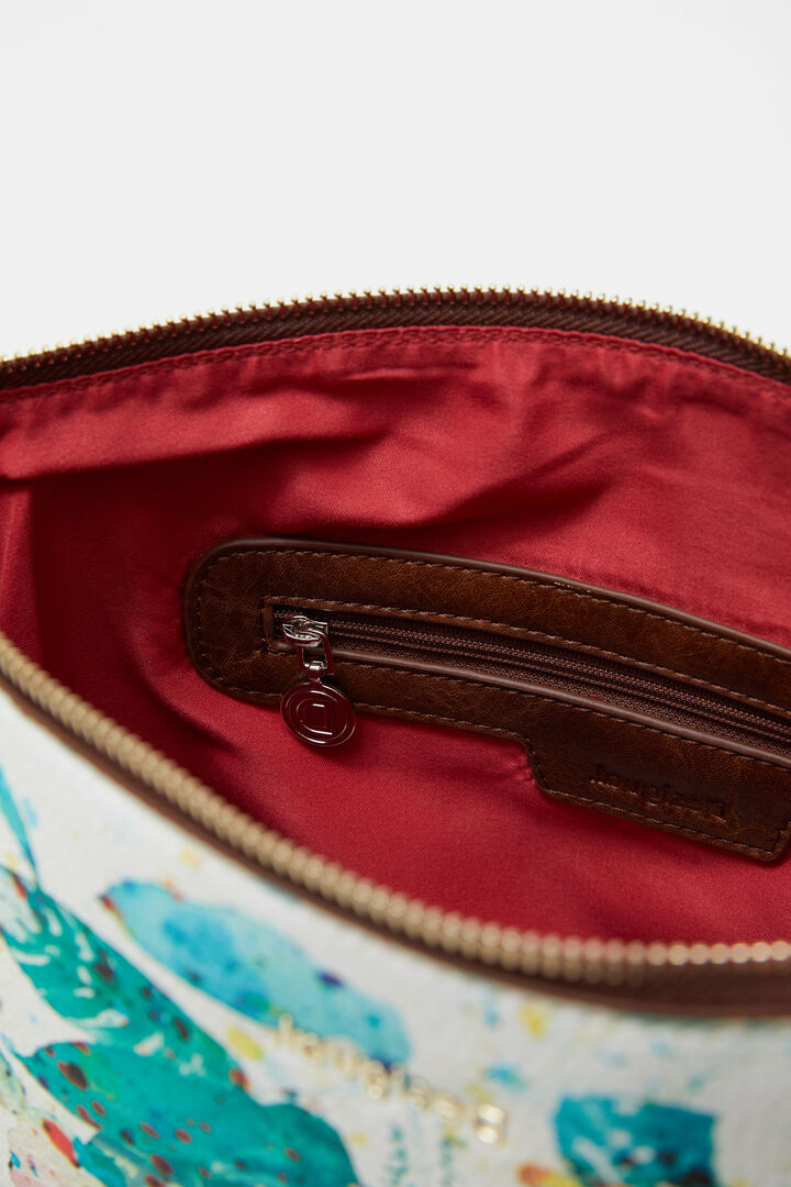 Leather strap and chain sling bag | Desigual