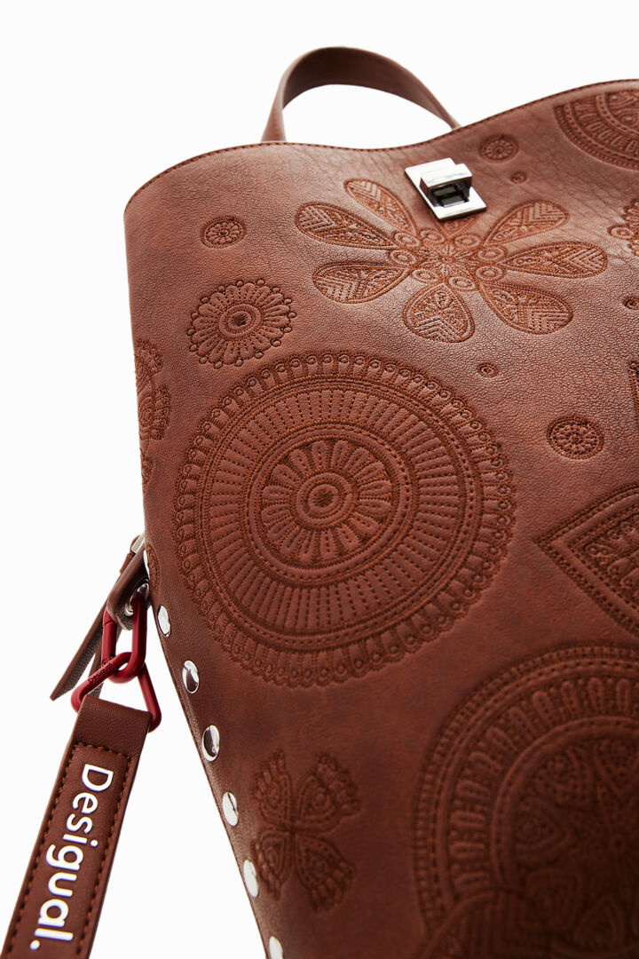 Mochila pequeña bordados | Desigual