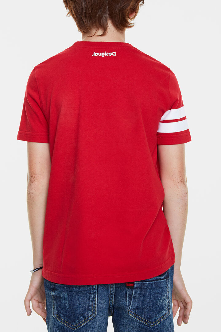 T-shirt sportif à patch | Desigual