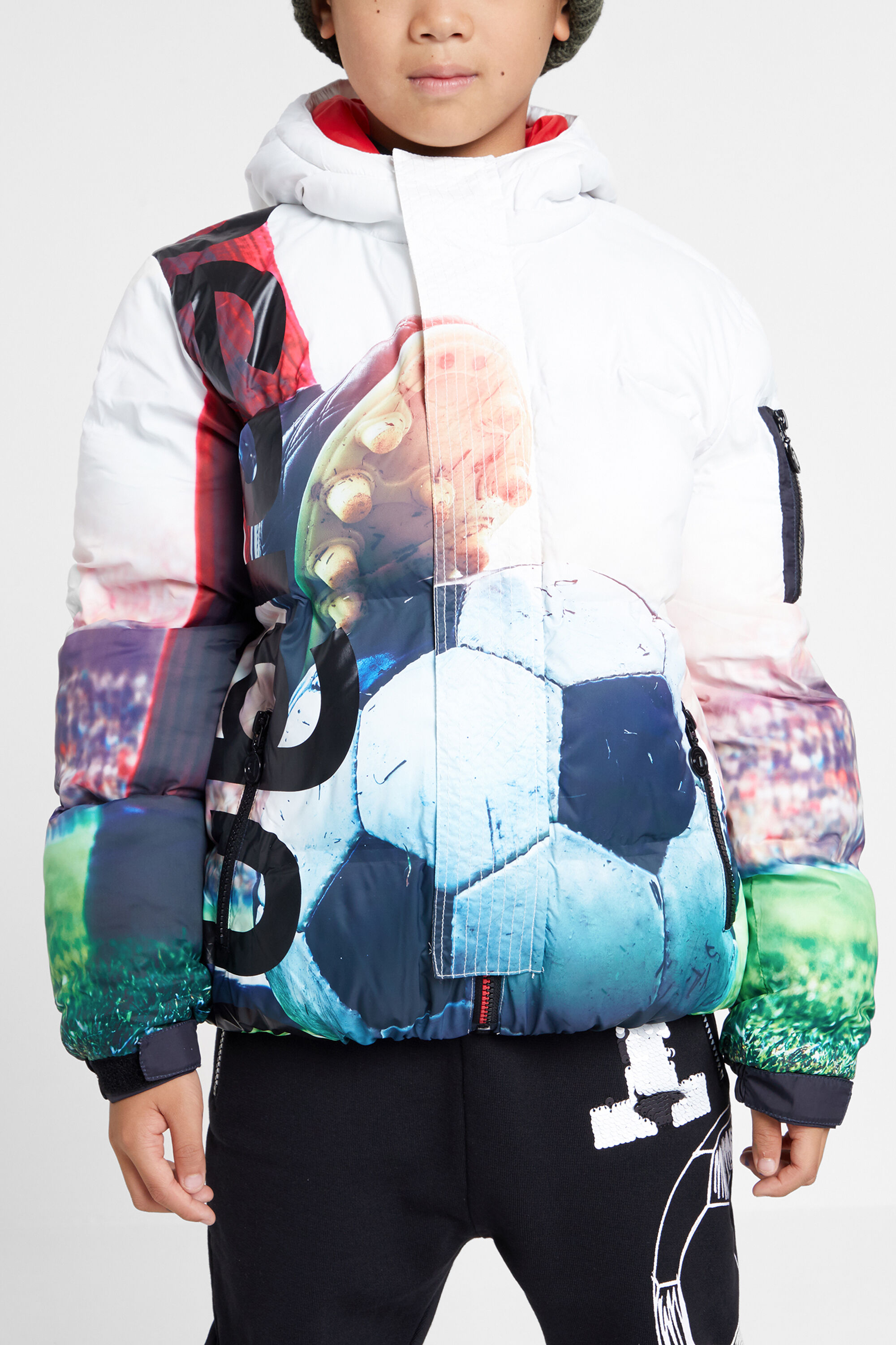 Short hooded anorak Desigual