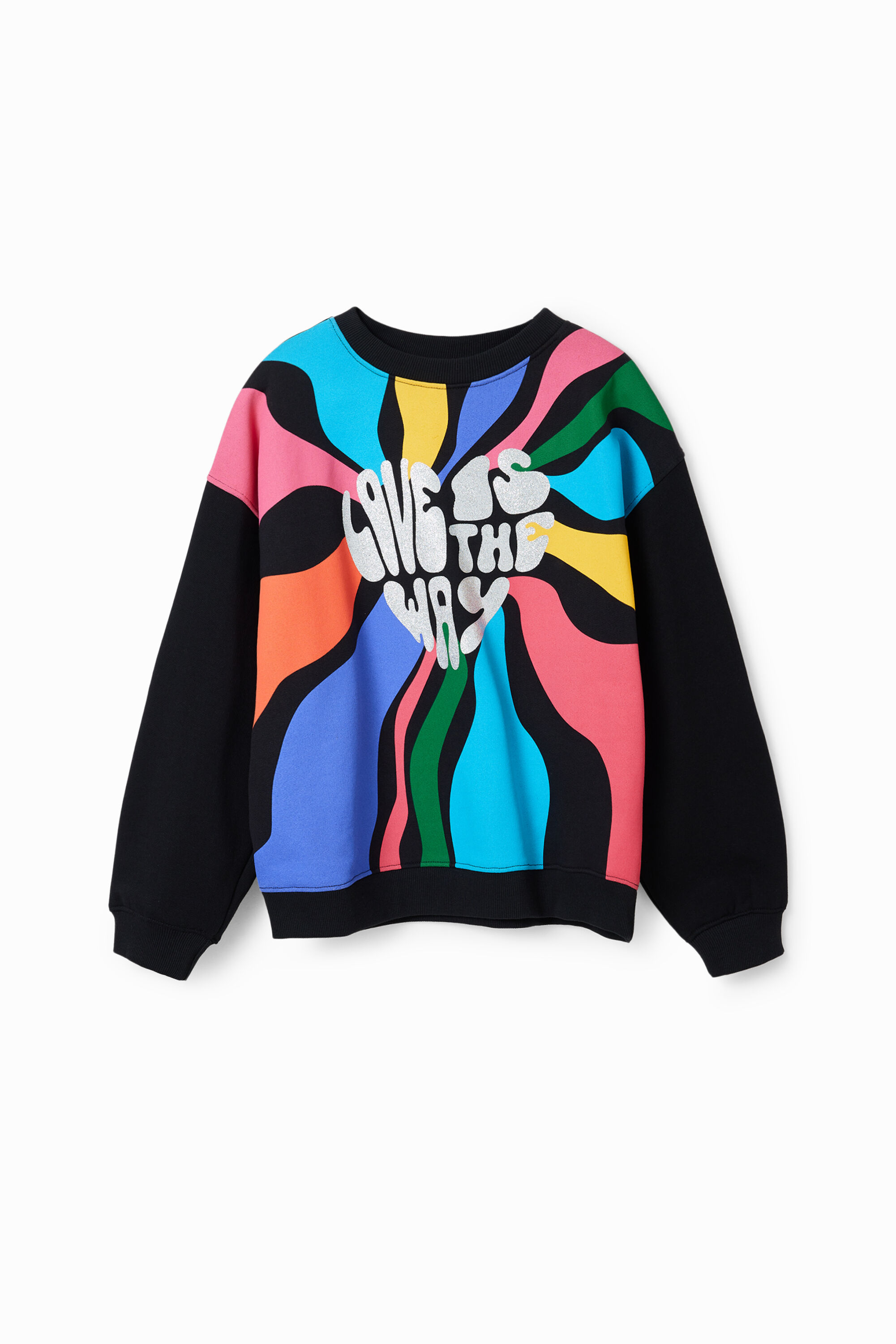 Girls Multicolour message sweatshirt I Desigual