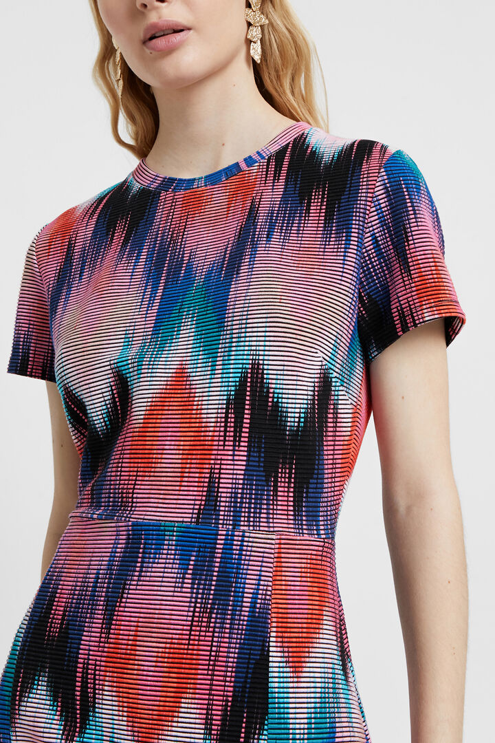 Arty psychedelic diamonds dress | Desigual