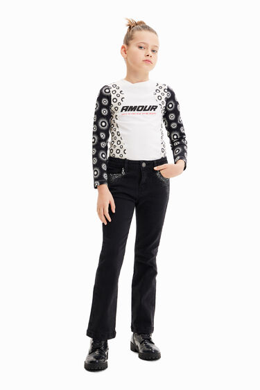 Camiseta patch geométrico | Desigual