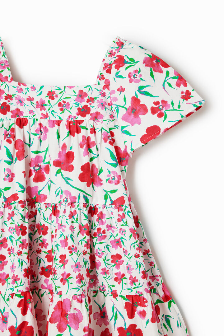 Vestit llaçada flors | Desigual