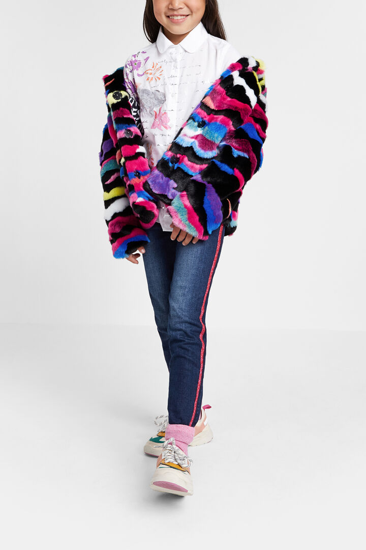 Camisa estampado y lettering | Desigual