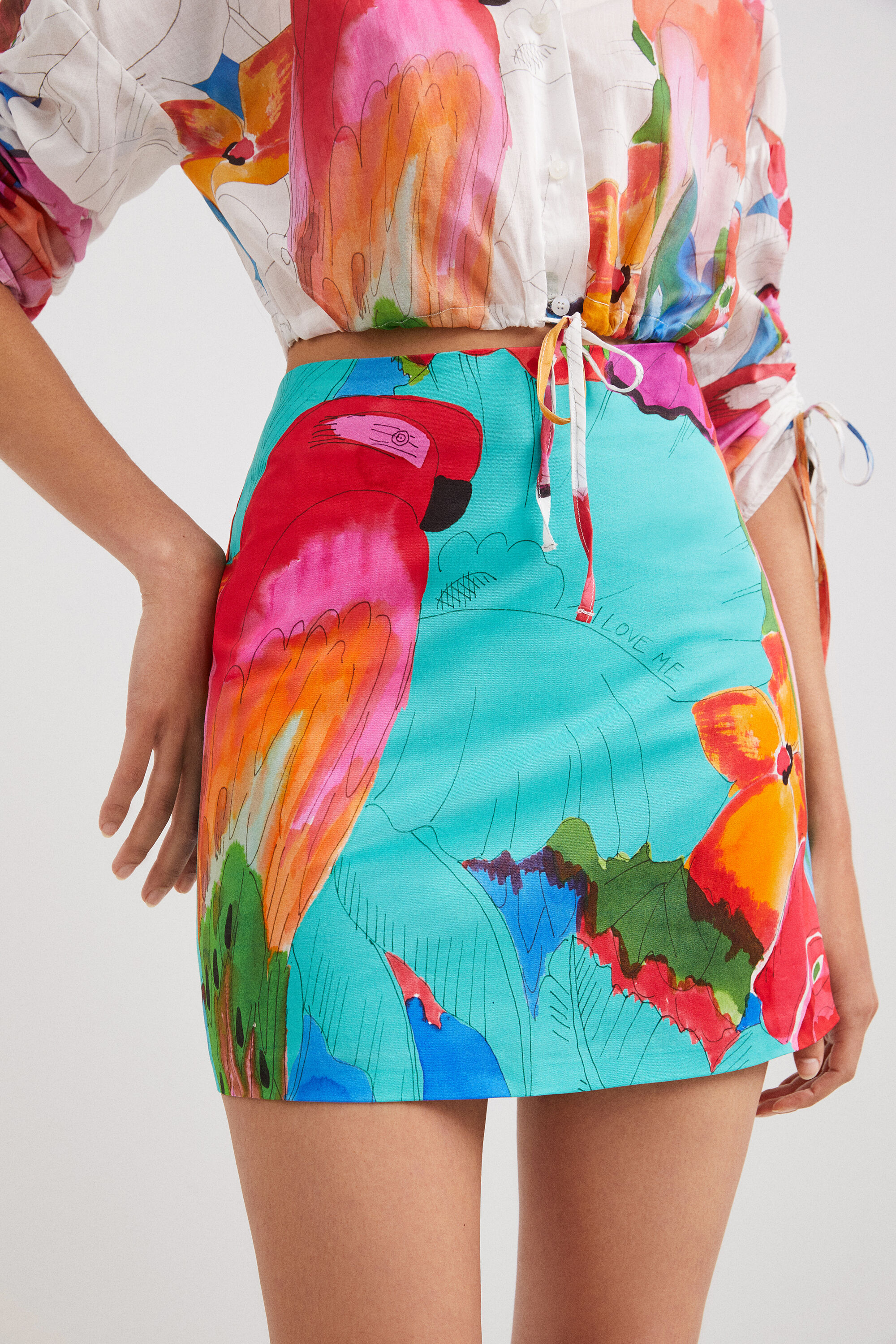 Jupe tropicale shop