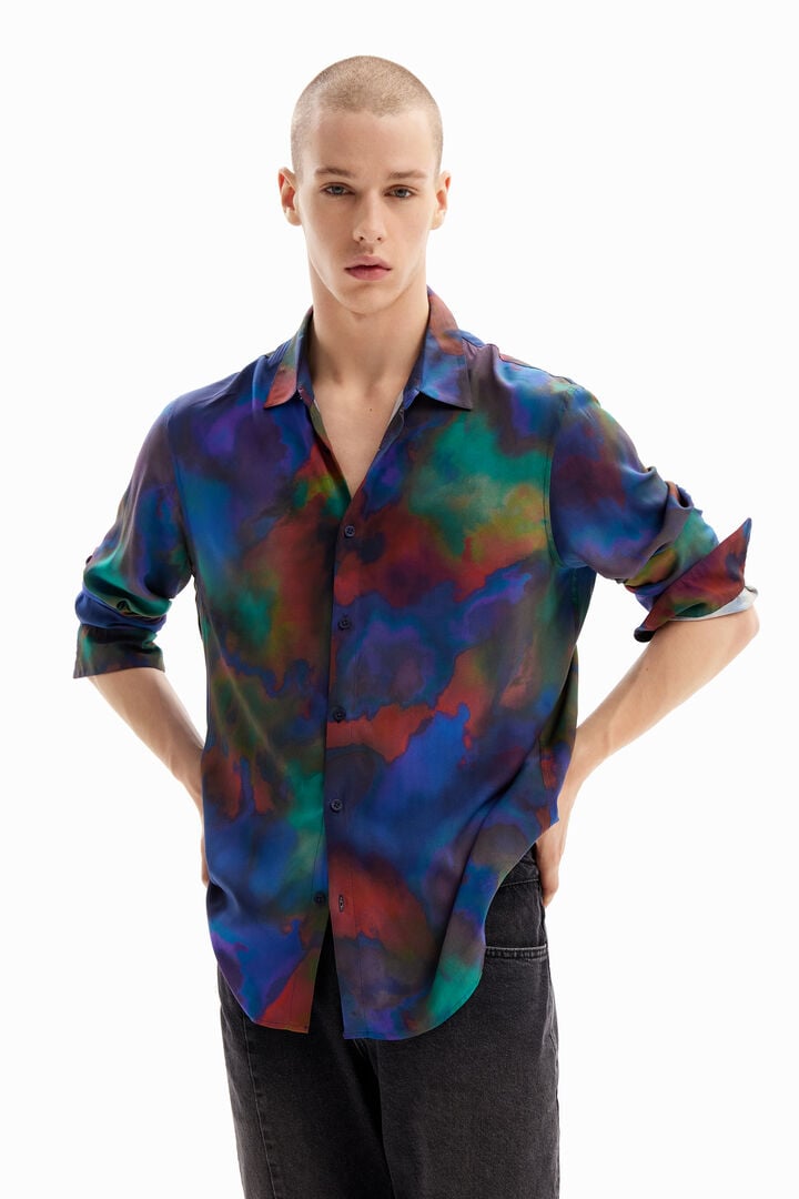Flowing watercolour shirt