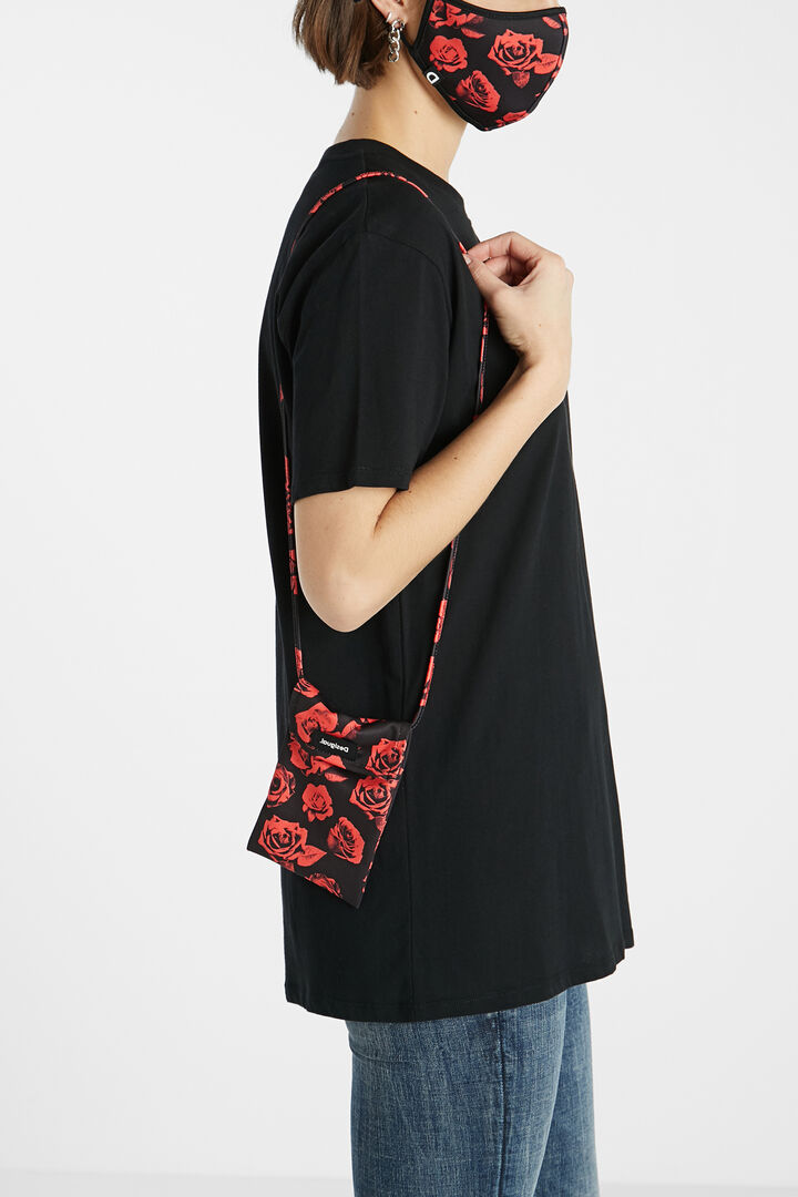 Roses face mask + pouch | Desigual