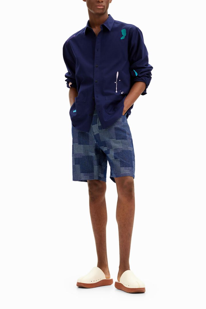 Patch-Denim-Shorts | Desigual