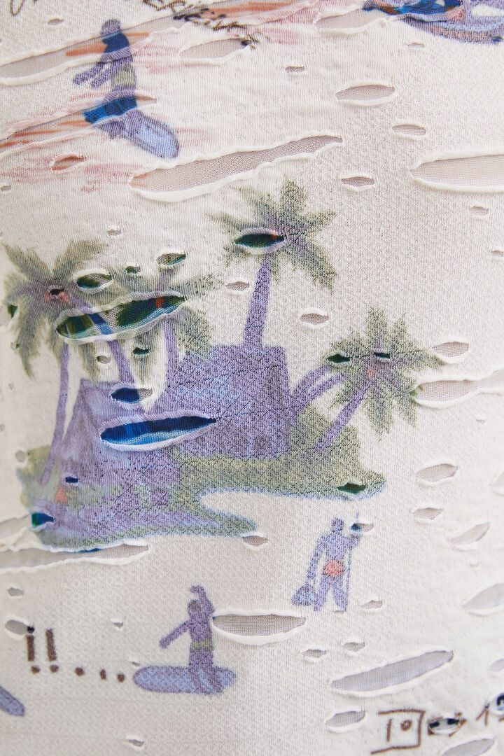 Maglietta texture | Desigual