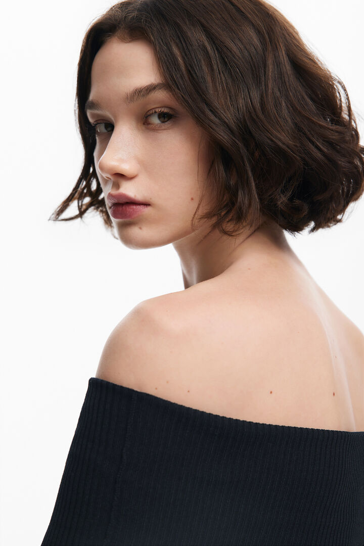 Vestido escote bardot | Desigual