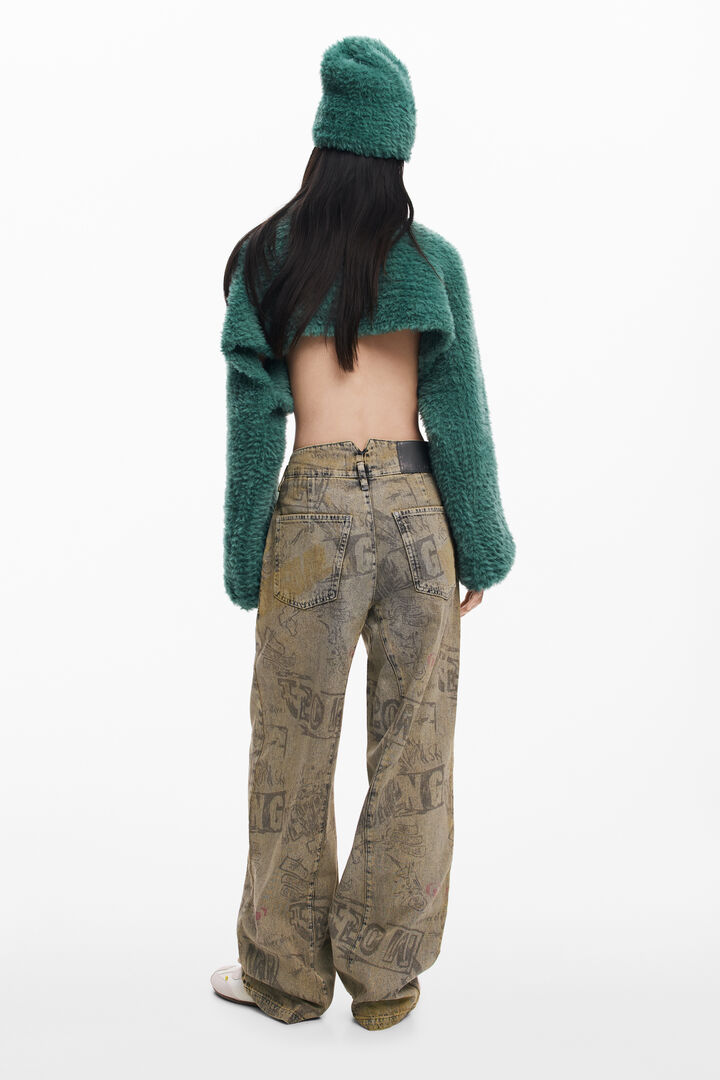 PACK CROP SWEATER AND HAT | Desigual