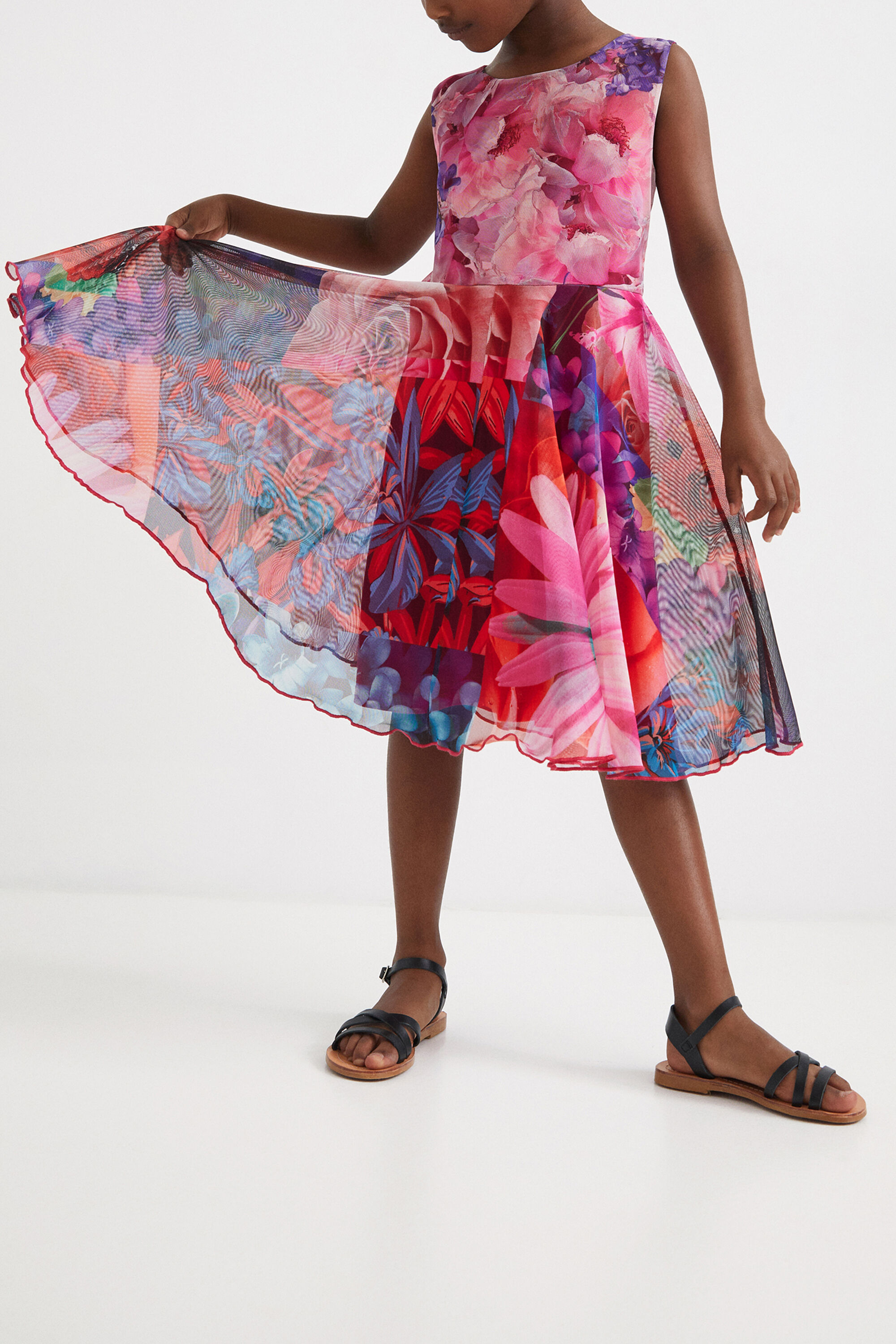 Robe patchwork floral Desigual