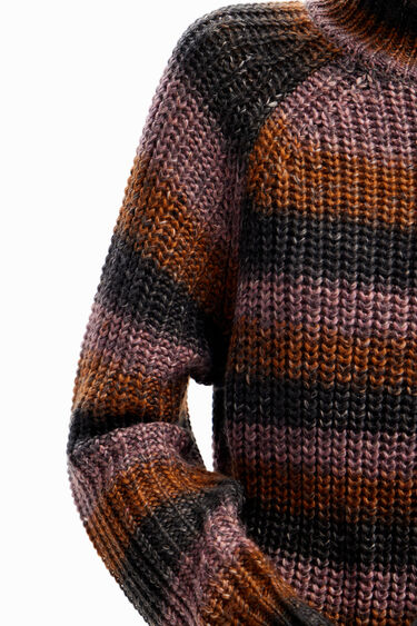 Striped knit pullover | Desigual