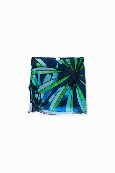 Tropical tulle mini skirt | Desigual