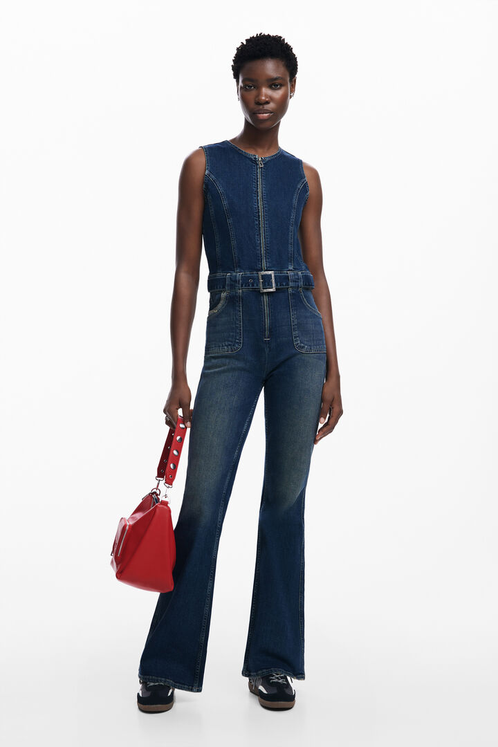 Denim jumpsuit