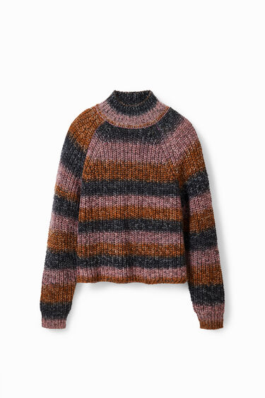 Striped knit pullover | Desigual