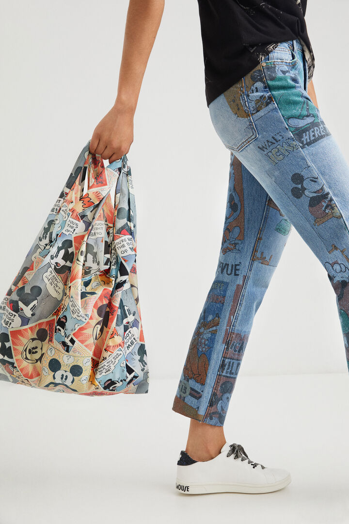 Bolsa plegable Mickey Mouse | Desigual