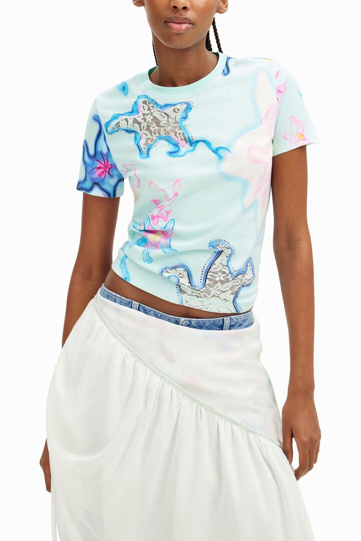 Collina Strada stars T-shirt | Desigual