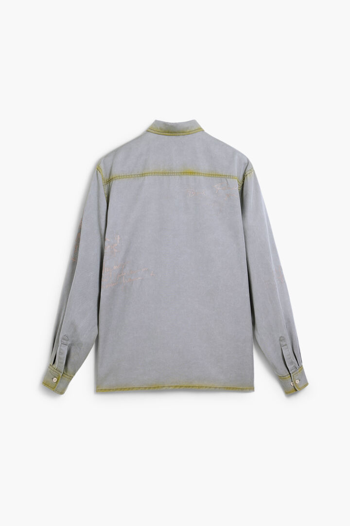 Camisa lettering efecte desgastat | Desigual