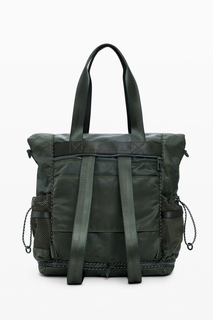 Mochila voyager nylon bicolor | Desigual