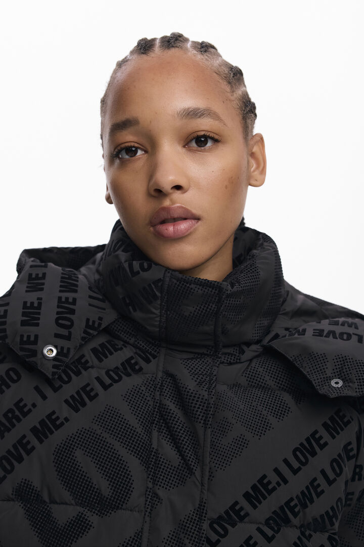 Chaqueta acolchada folcado | Desigual