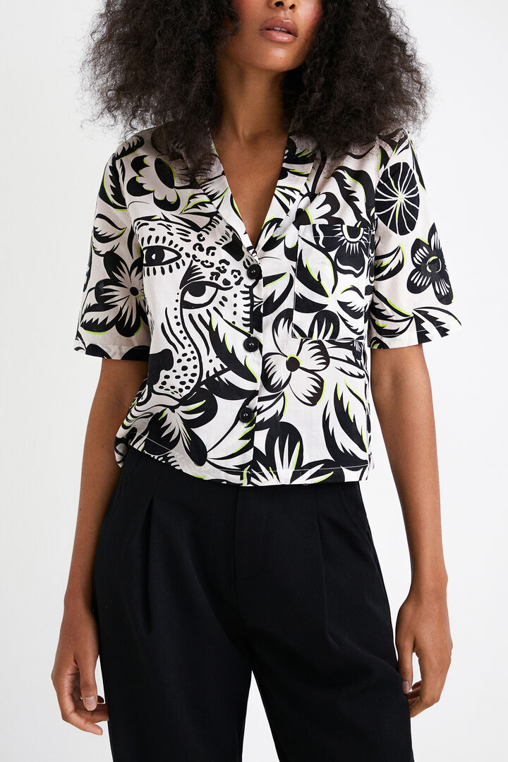 Camisa cropped selva | Desigual