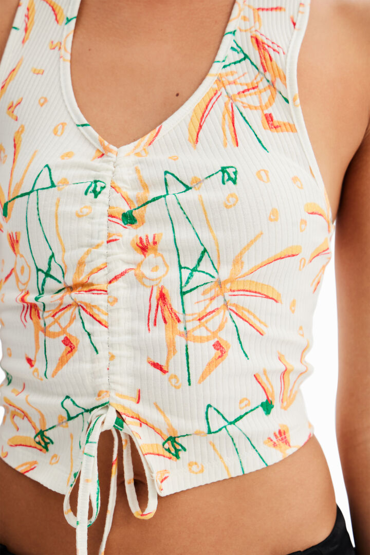 Haut court froncé | Desigual