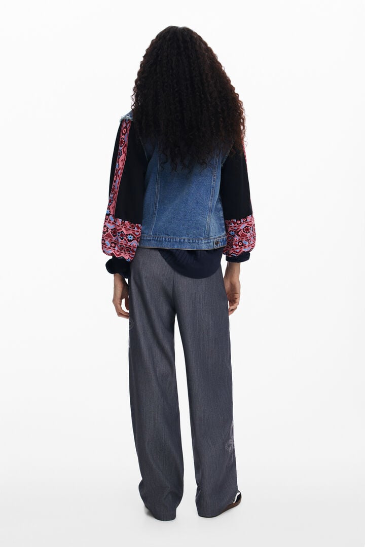 Chaqueta Trucker texturas | Desigual